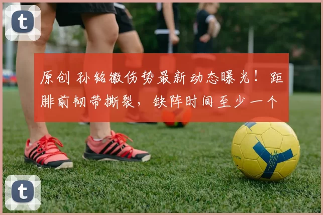 原创 孙铭徽伤势最新动态曝光!距腓前韧带撕裂,缺阵时间至少一个月